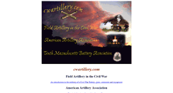 Desktop Screenshot of cwartillery.com